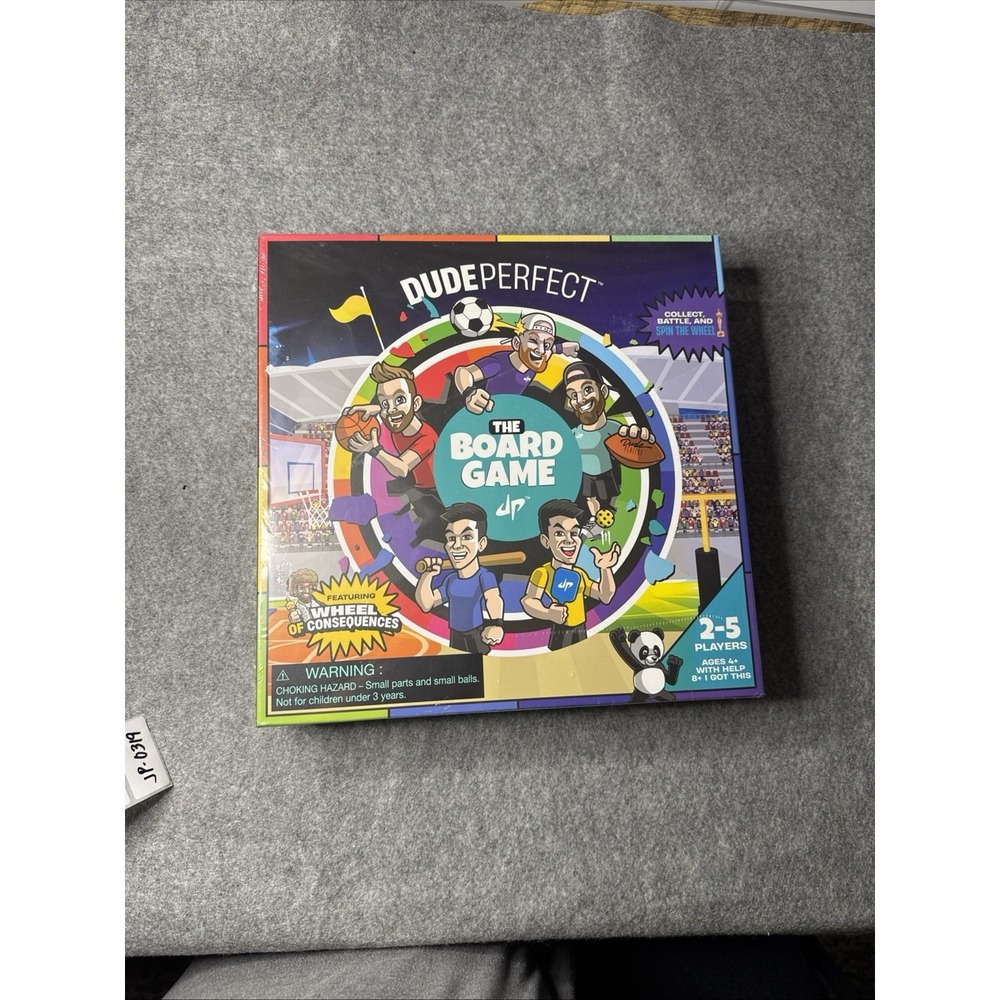 Dude Perfect The Board Game: Skills & Action Game Night For All Ages- Brand New